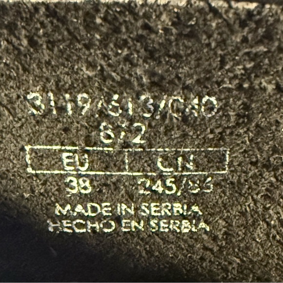 Zara Black Leather Ankle Booties - Picture 6 of 6